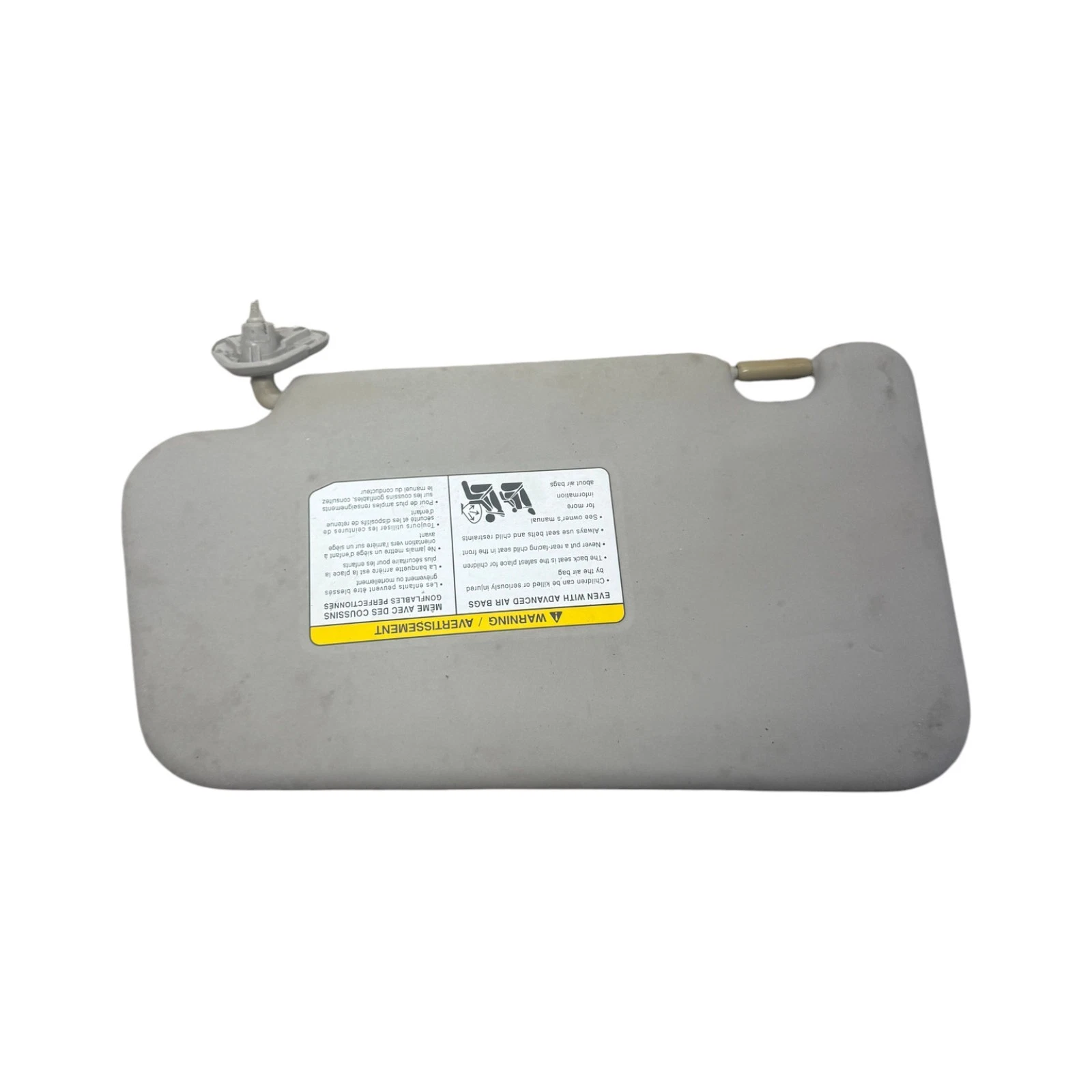 2011-2014 Nissan Juke Right Passenger Side Sun Visor Mirror Gray OEM, 268-12052 - Image 12