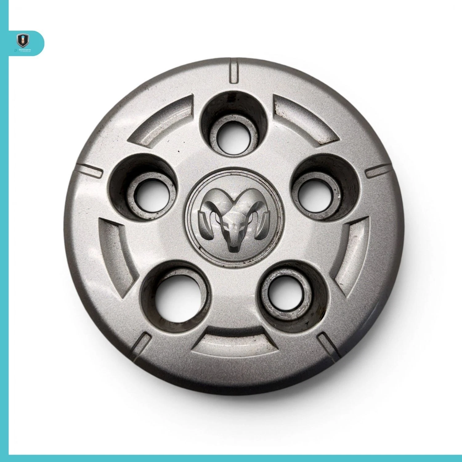 2015-2022 Dodge Ram ProMaster Wheel Center Cap Silver OEM, 68417597AA