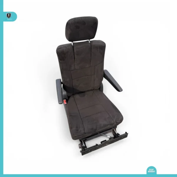 2011-2018 Dodge Caravan Driver Left Second Row Rear Back Seat black cloth