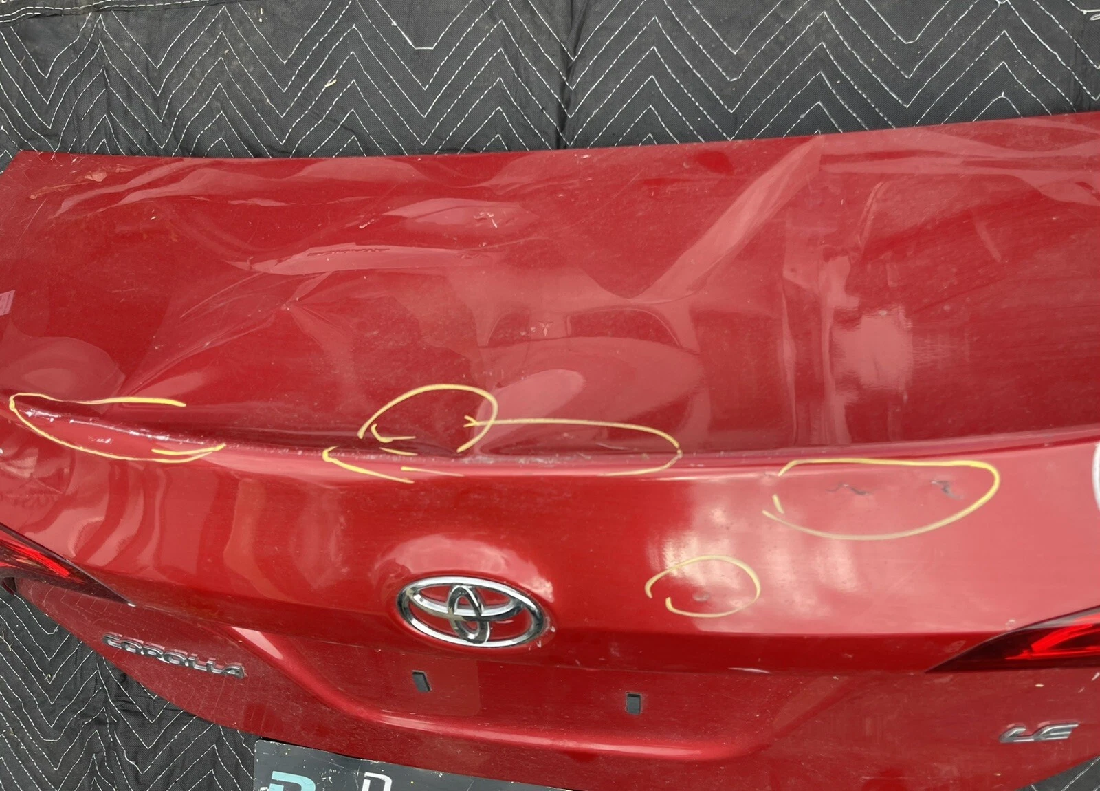 Trunk/Hatch/Tailgate Sedan 14-18 Toyota COROLLA 837354 Used Local Pick Up - Image 5