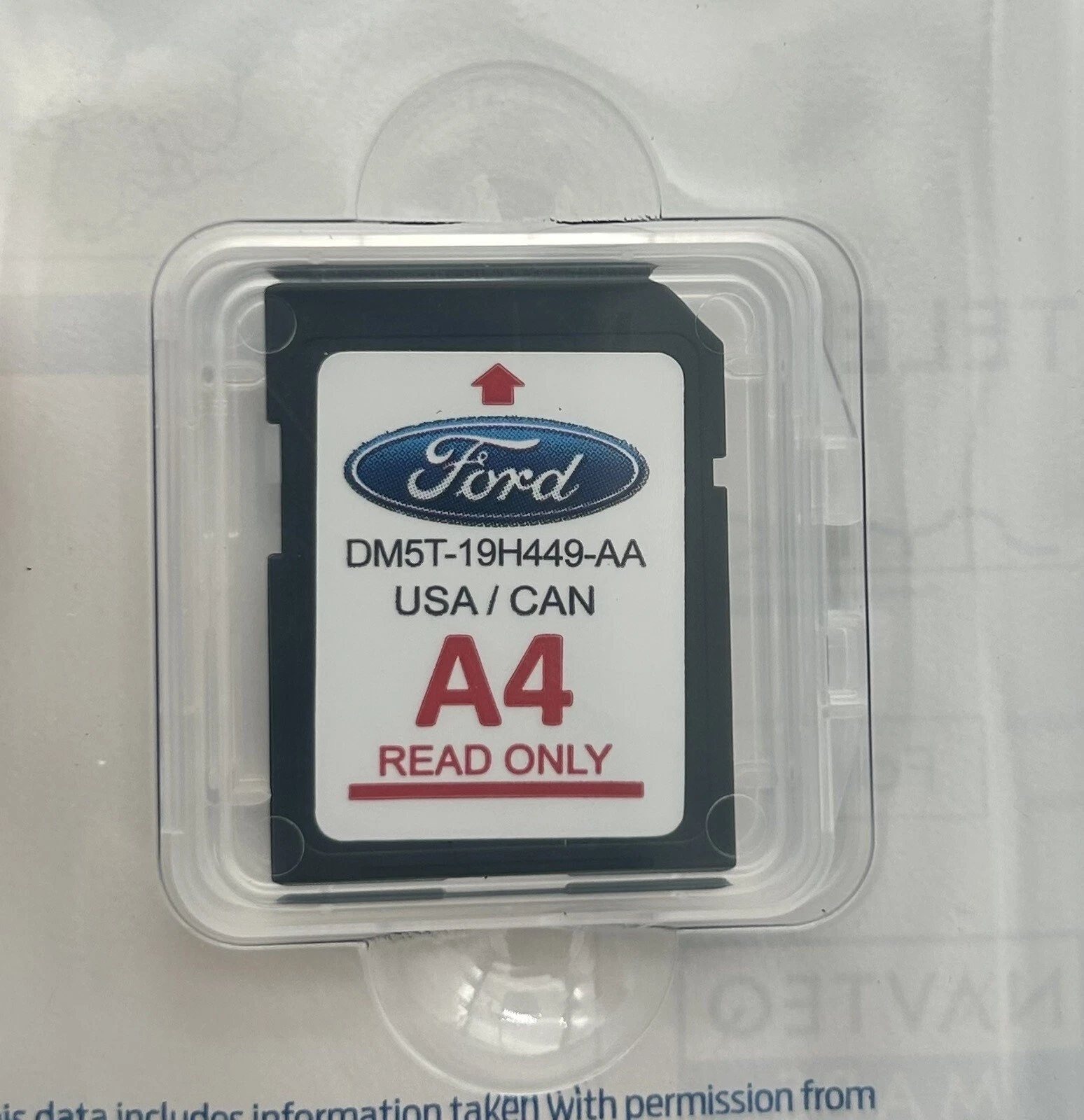 2014 Ford Escape Navigation SD Card A4 US USA Canada DM5T-19H449-AA OEM 14⭐️⭐️ - Image 4