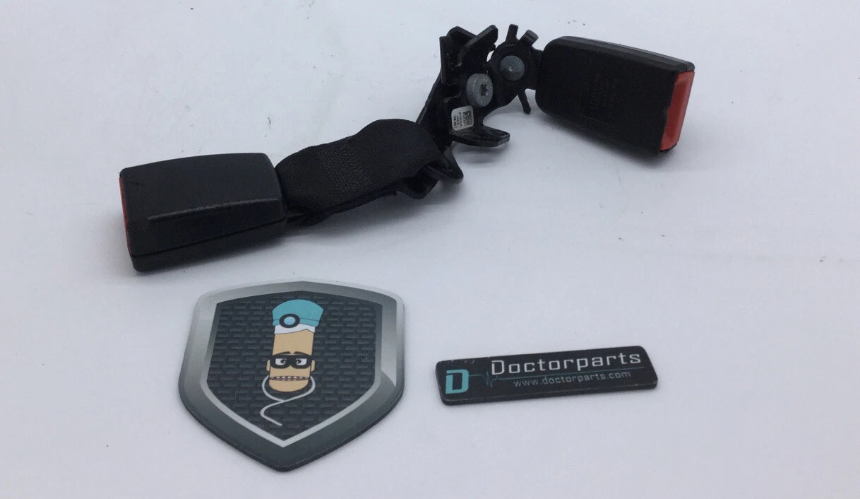 2015-2018 MERCEDES W205 C250 C300 C350 REAR SEAT BELT BUCKLE SET OEM - Image 5