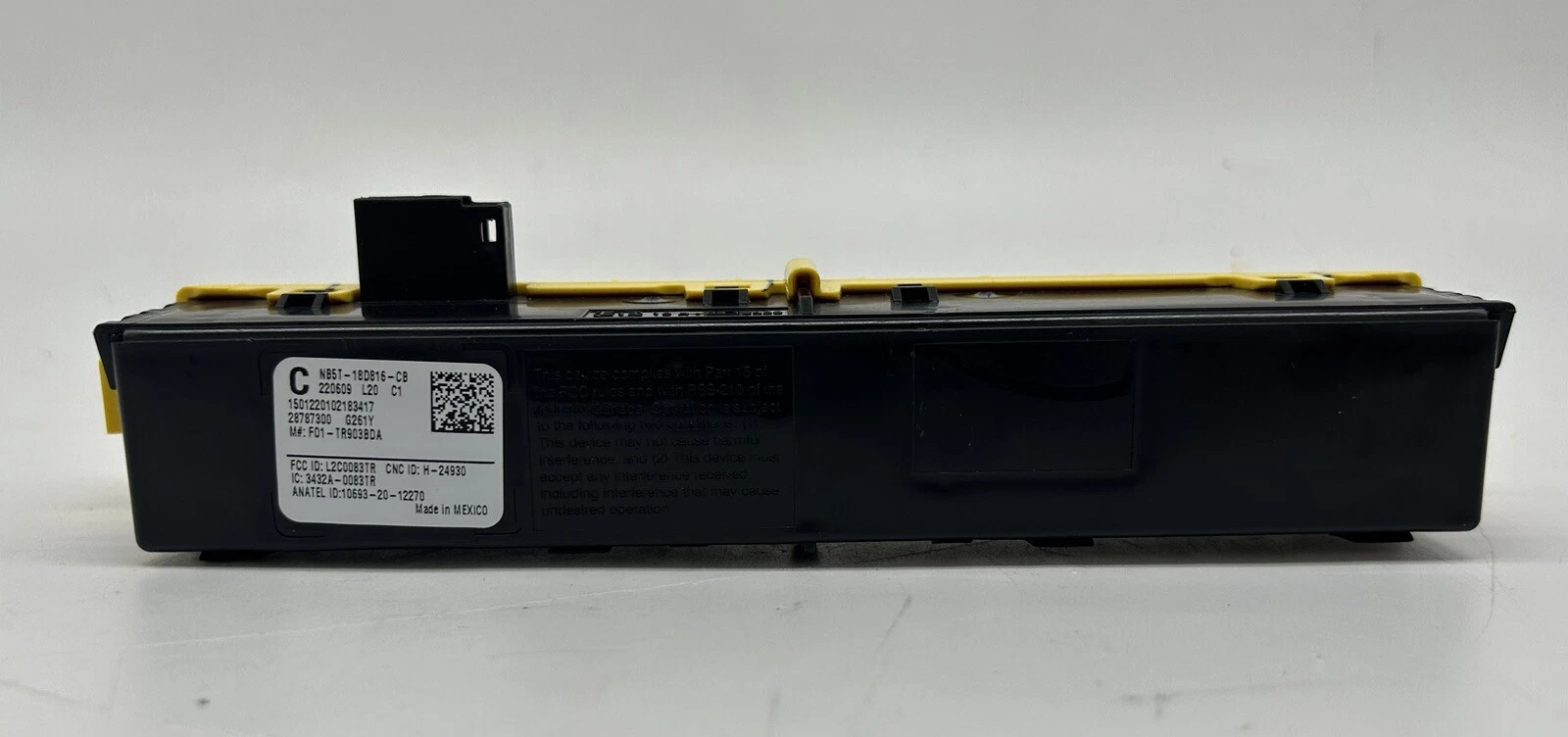 2016-2019 FORD EXPLORER AWD 3.5L MICROSOFT SYNC AUDIO INPUT SYSTEM MODULE OEM - Image 2