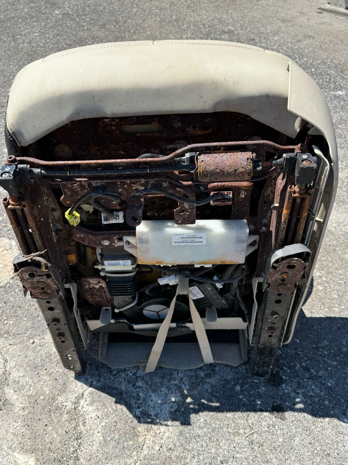 2018 - 2024 NISSAN MURANO SL FRONT LEFT DRIVER SEAT BEIGE LEATHER ASSEMBLY OEM - Image 12