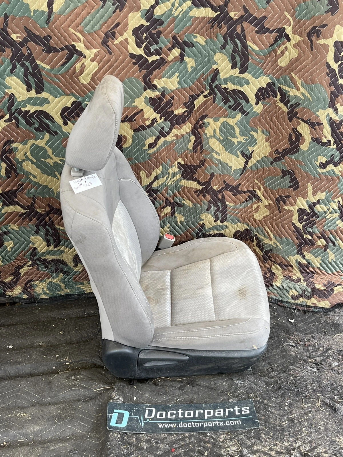 Passenger Front Bucket Seat Manual Fits 14 15 16 17 18 Toyota Corolla OEM - Image 2
