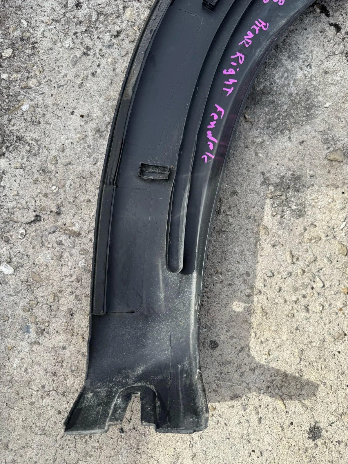 2014-2018 DODGE RAM PROMASTER REAR RIGHT MOLDING WHEEL TRIM FENDER FLARE OEM - Image 5