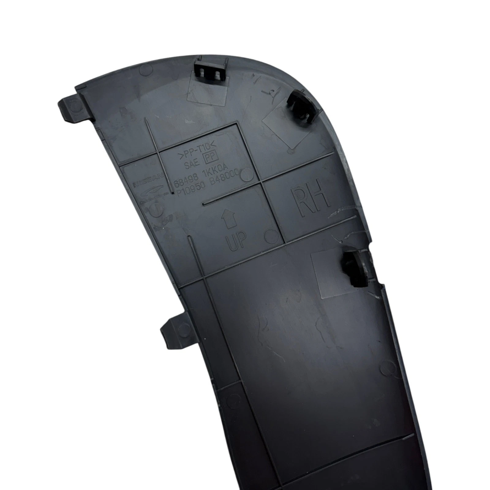 2011-2017 Nissan Juke Right Side Dash End Cap Cover Bezel OEM, 68498 1KK0A - Image 8