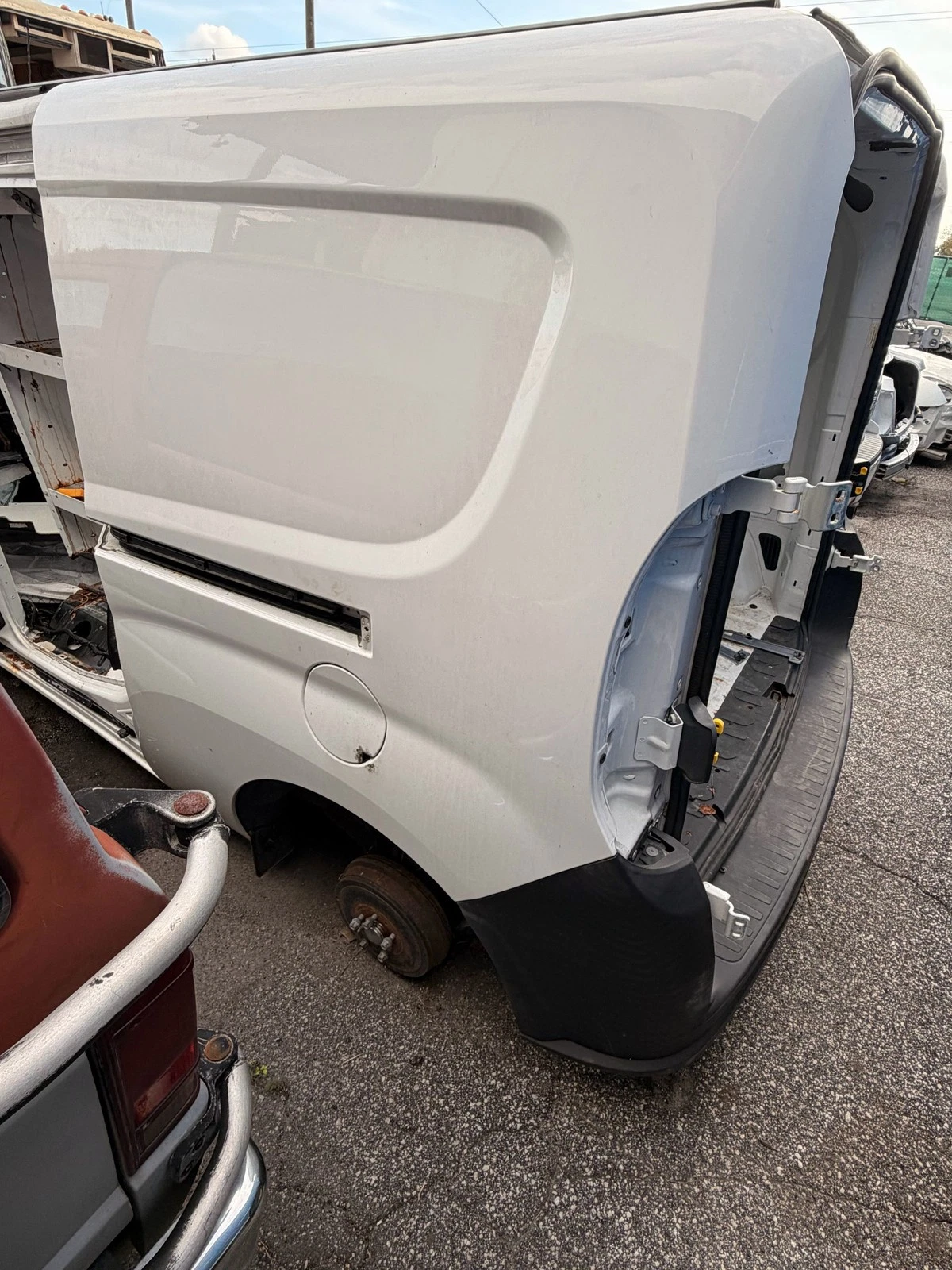 2015-2022 DODGE PROMASTER CITY Quarter Panel left Rear driver Side