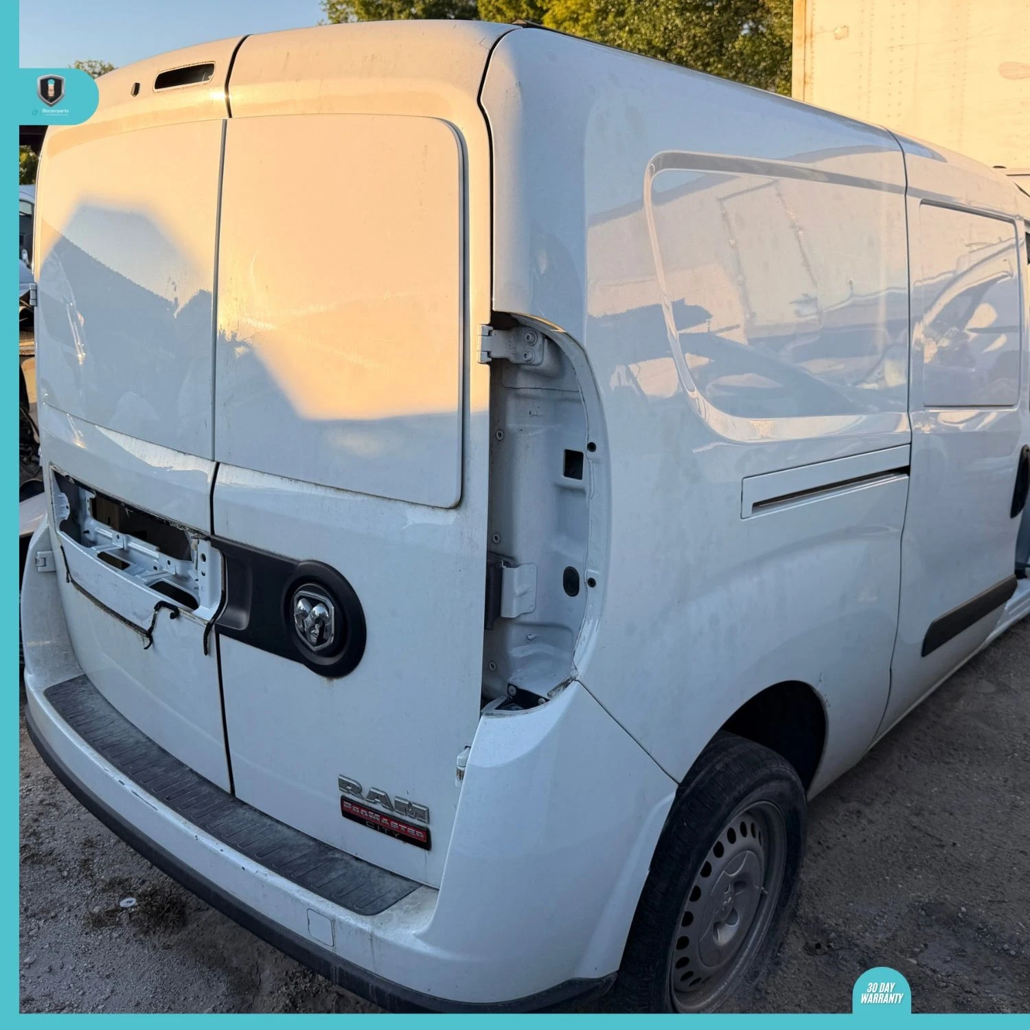2015-2022 DODGE PROMASTER CITY Quarter Panel left Rear driver Side