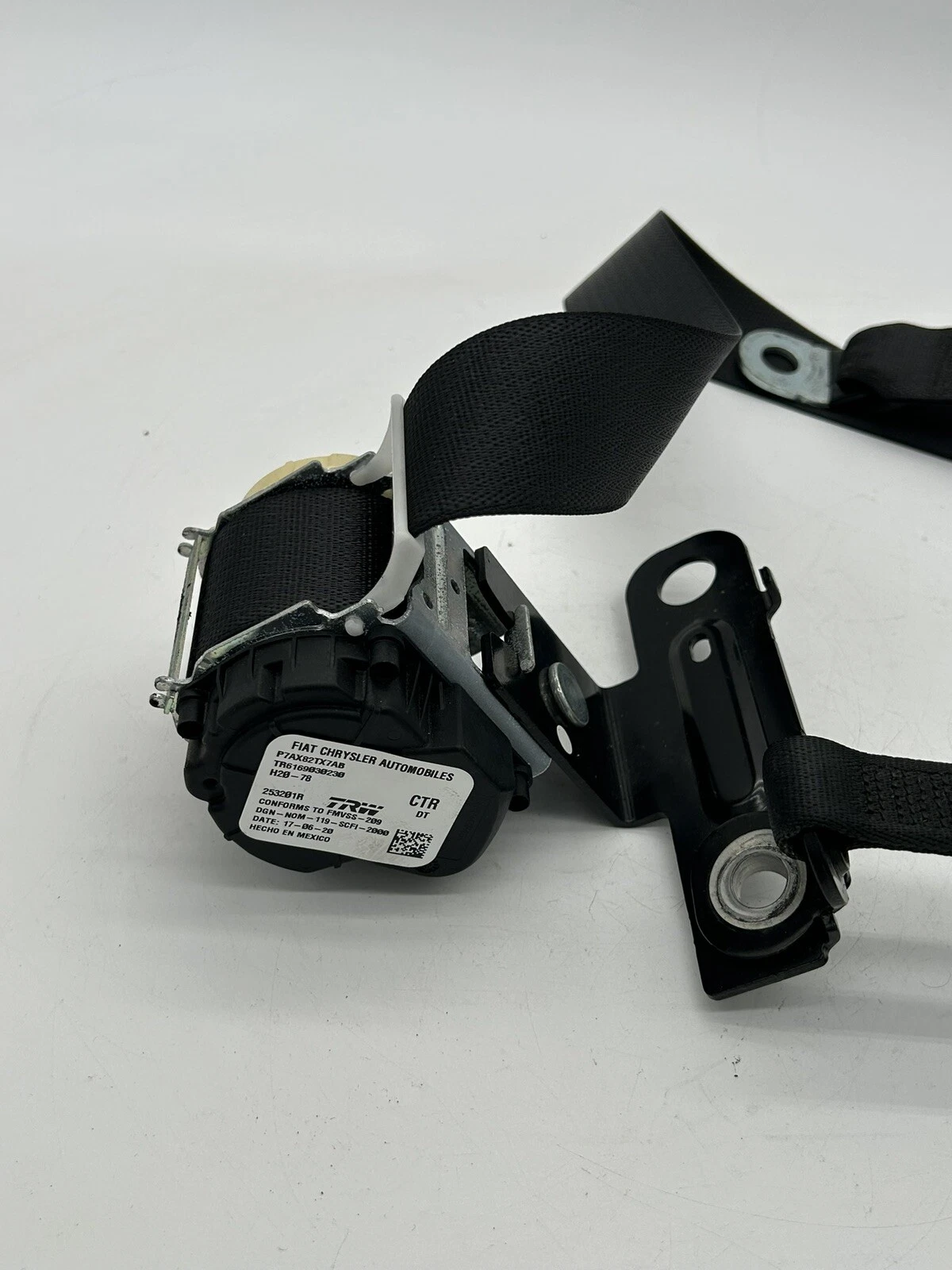 2018-2021 DODGE RAM 1500 REAR CENTER SEAT BELT RETRACTOR P7AX82TX7AB - Image 3