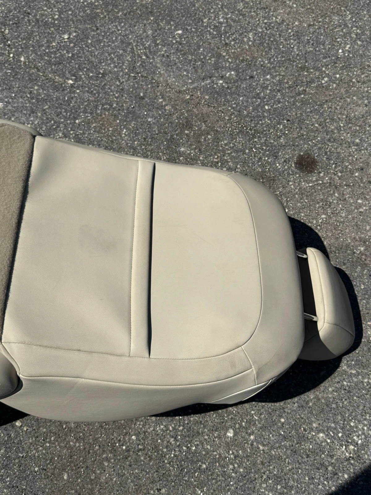2018 - 2024 NISSAN MURANO FRONT RH PASSENGER SEAT BEIGE LEATHER ASSEMBLY - Image 5