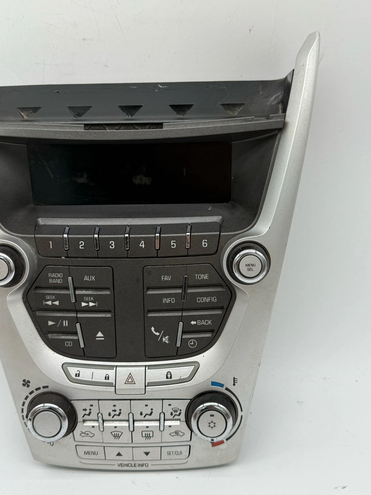 2010-2013 CHEVROLET EQUINOX AUDIO RADIO AC Control 95952766G OEM - Image 4