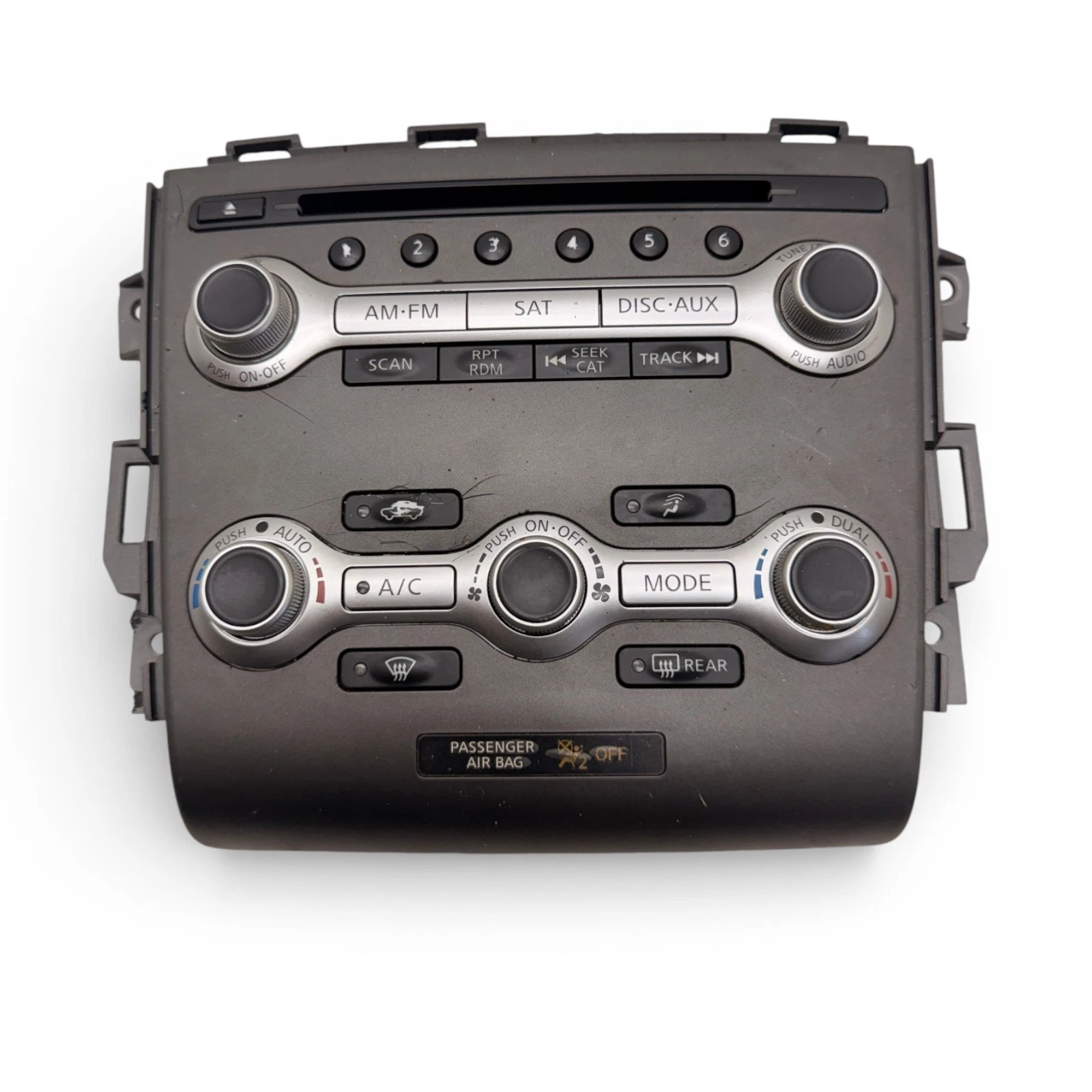 2010-2014 Nissan Murano Temperature Climate A/C AC Control Panel OEM, 1aa5a21012 - Image 5