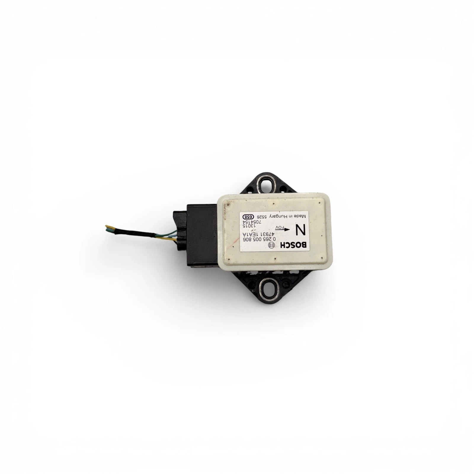2008-2013 Infiniti G37 Yaw Stability Sensor Control Module OEM, 0 265 005 806 - Image 5