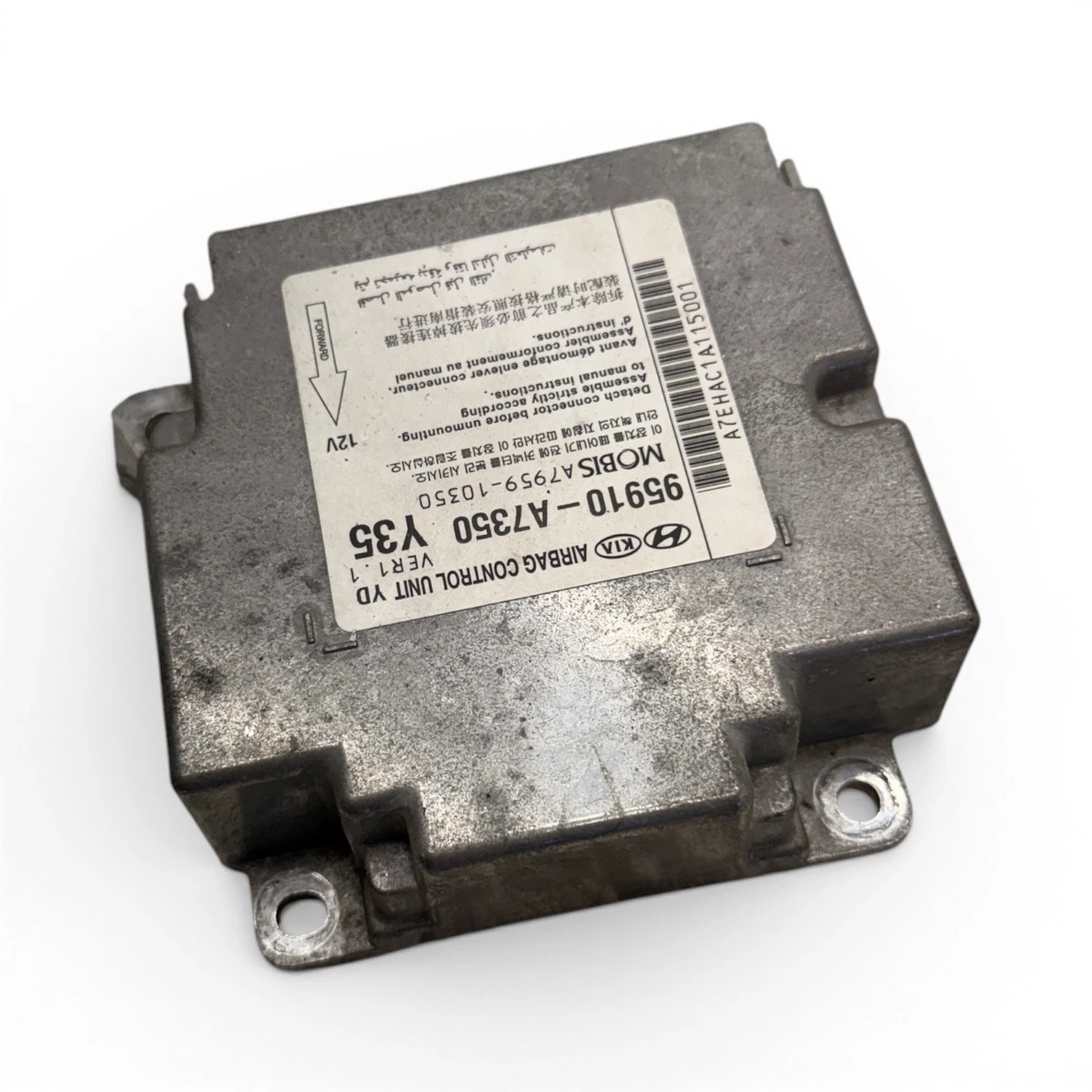 2014-2016 Kia Forte Restraint Control Module OEM, 95910 A7350 - Image 7