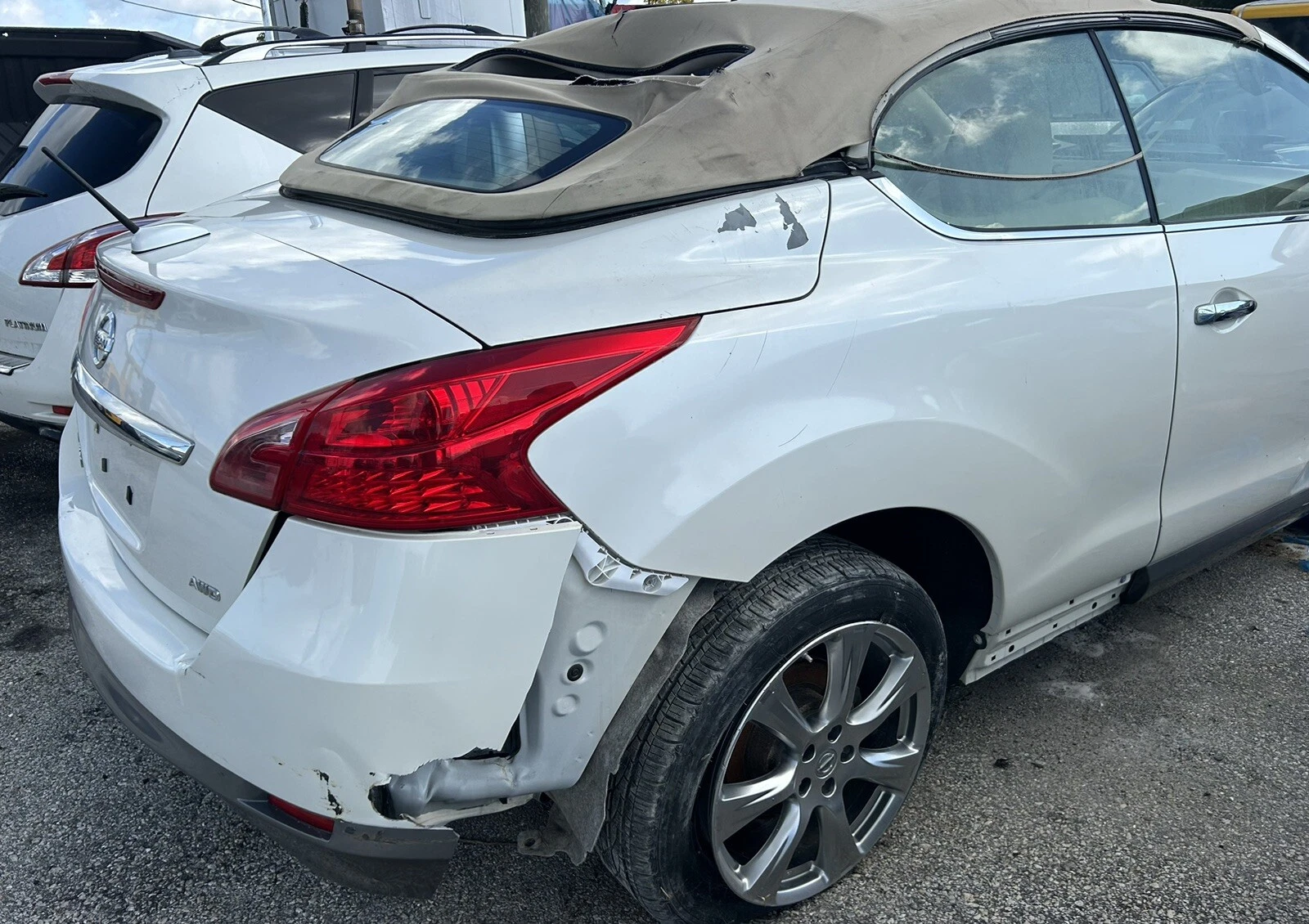 2014 NISSAN MURANO CROSSBCABRIOLET RIM R20 P225/55/R20 - Image 5
