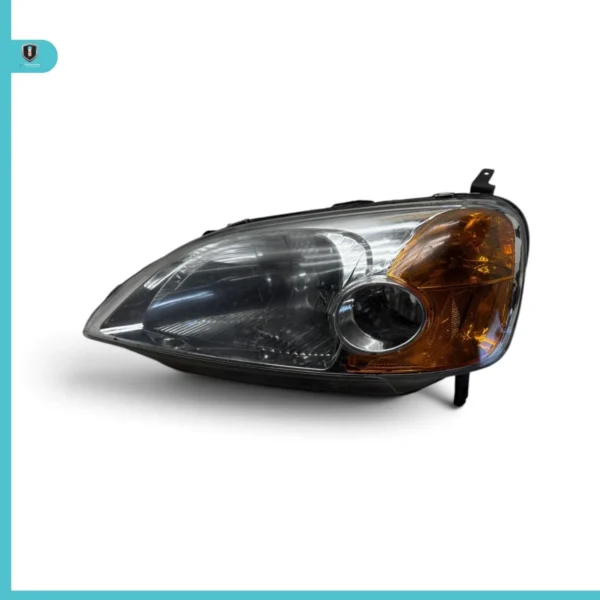 01-03 Honda Civic Coupe Left Driver Side Headlight Halogen OEM, 33100-S5P-A020
